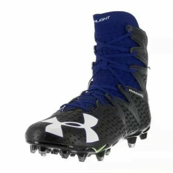 under armour blue cleats